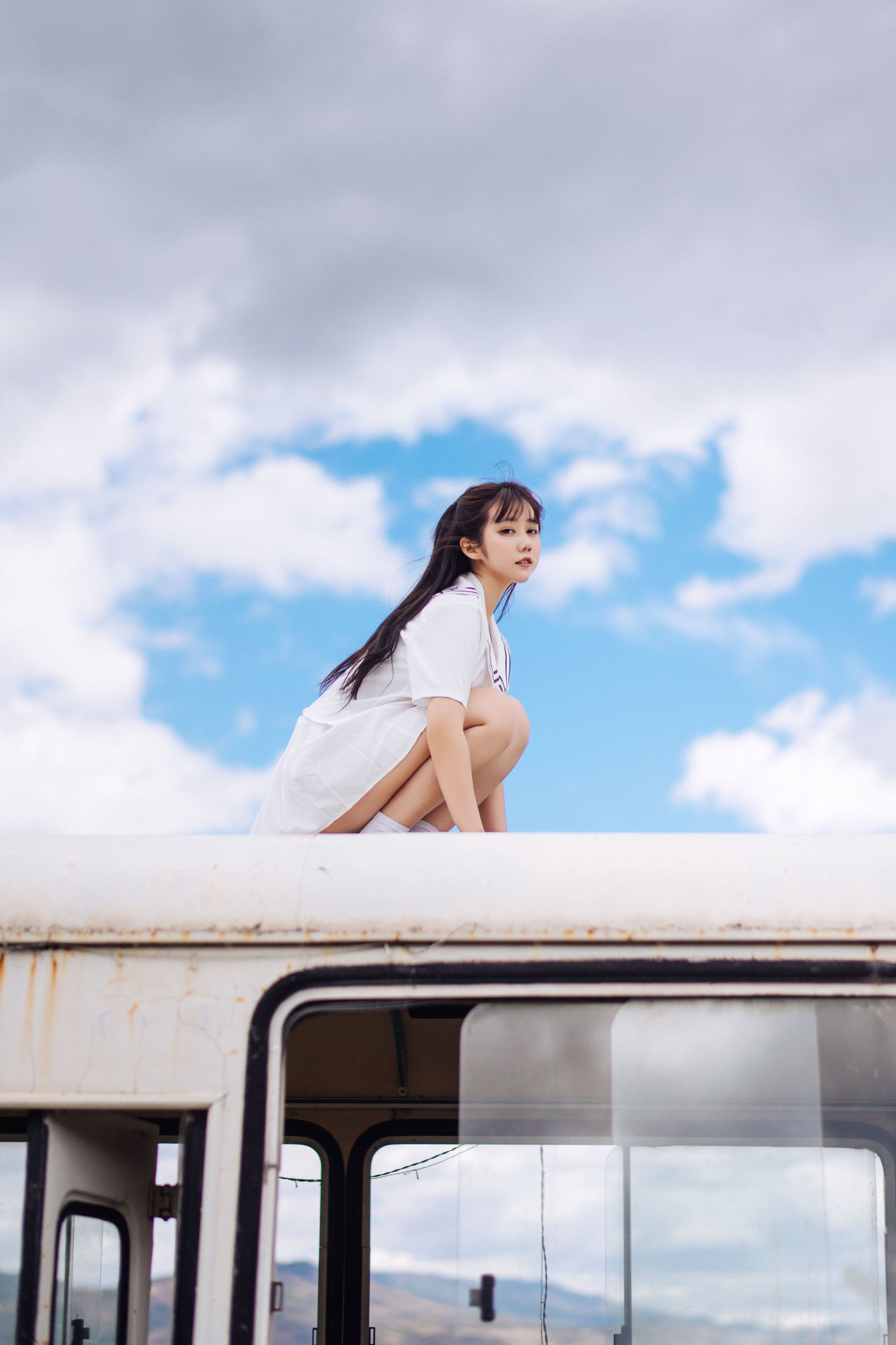 [COS福利]微博福利姬镜酱静夏之JK少女插图7
